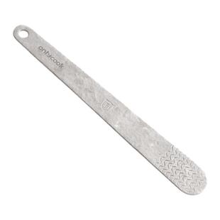 onlycook超轻纯钛包饺子勺家用云吞混沌挖馅勺子挑料搅拌工具扁尺