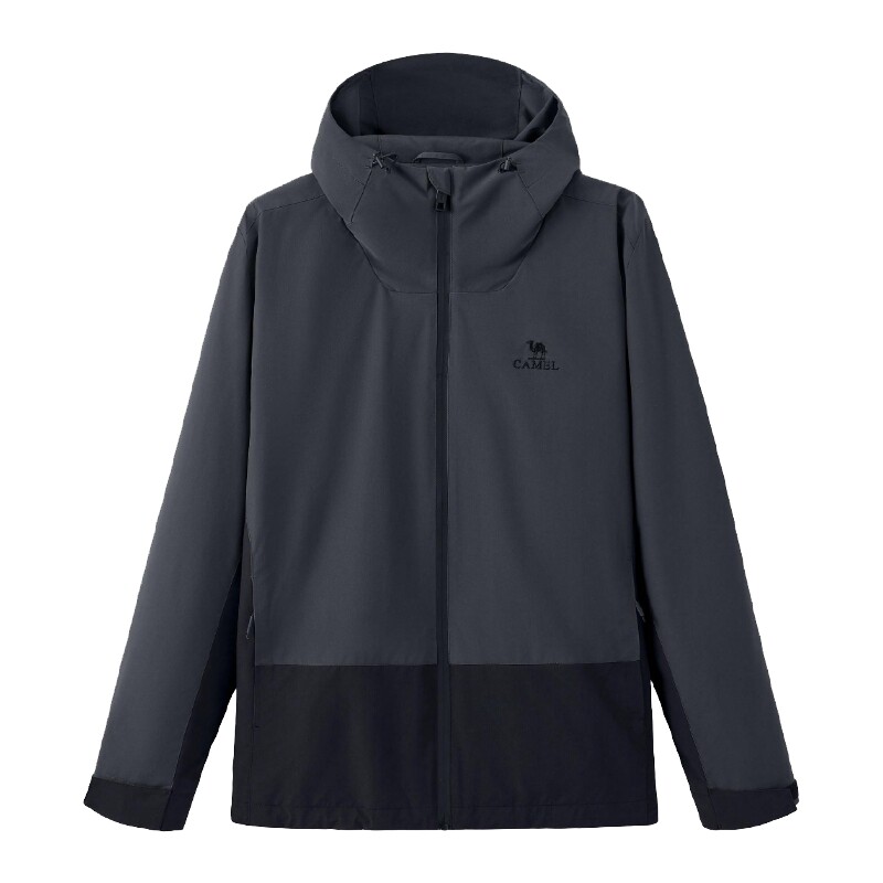 骆驼女装拒水户外夹克登山服外套