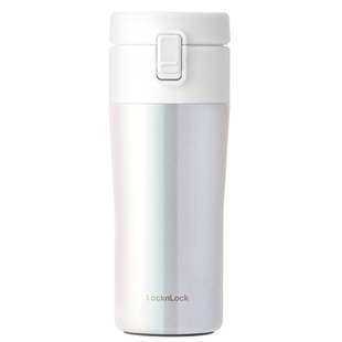 乐扣乐扣保温杯纯色男女咖啡杯316l不锈钢水杯弹跳杯子一键开盖