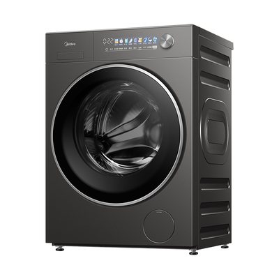 以旧换新补贴美的元气2.0洗衣机家用全自动12kg滚筒洗烘脱一体L5