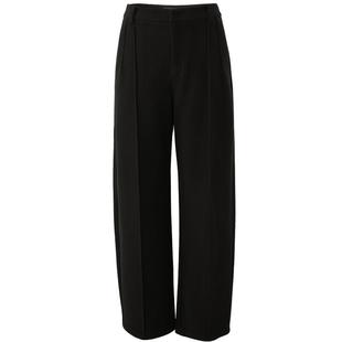 娅丽达仿毛呢拖地香蕉裤女冬季休闲裤子2025新款女裤小个子阔腿裤