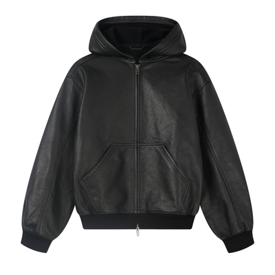 MANIFOLD·全牛皮重工皮衣夹克