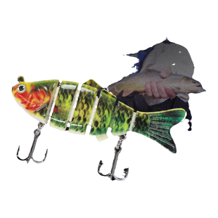 大梅鲨多节鱼路亚饵仿生假鱼饵翘嘴专用鲈鱼黑鱼鱤鱼通用多节鱼