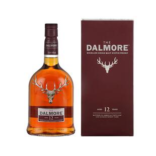 Dalmore大摩12年700ML苏格兰单一麦芽威士忌海外进口正品洋酒帝摩
