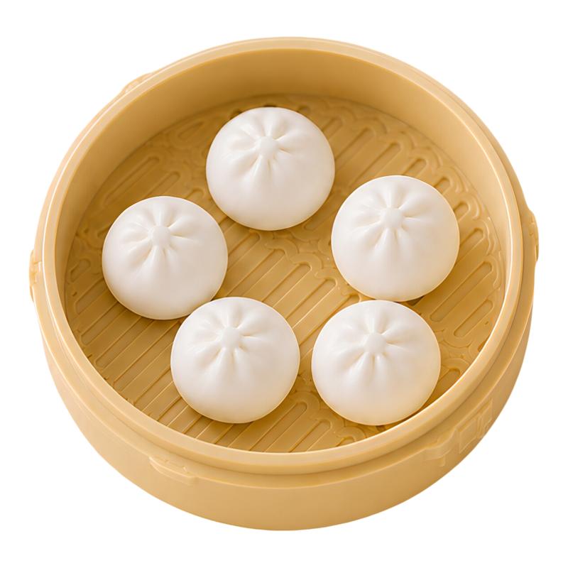 磁吸迷你小笼冰箱贴饺子包子馒头