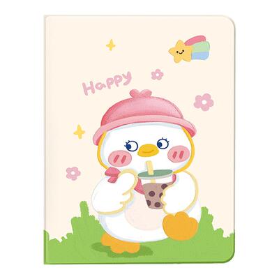欢乐鸭子iPadAir5保护套ipad2021平板电脑壳2020ipadpro适用苹果mini6带笔槽2019卡通3小羊皮air4磁吸4防摔20