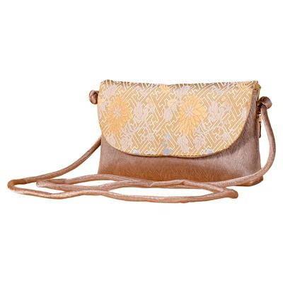 宋锦香云纱刺绣真丝国风女包旗袍