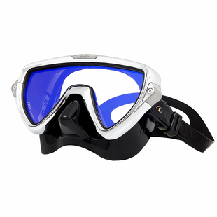 日本TUSA M19潜水面镜水肺浮潜面罩镀膜防UV黄金刚粉金刚银角大王