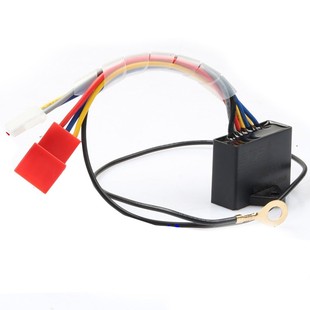 适用豪爵AFR125双闪开关VX虎鲨改装配件UCR/USR125转向爆闪四闪