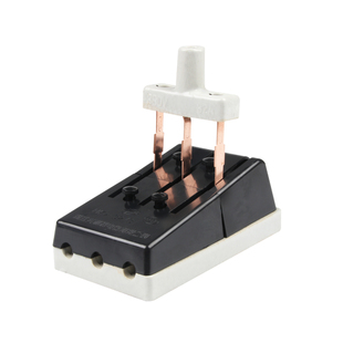 HK2单相两相32A 2P闸刀开关220V63A黑色老式隔离刀闸单投负荷式3P