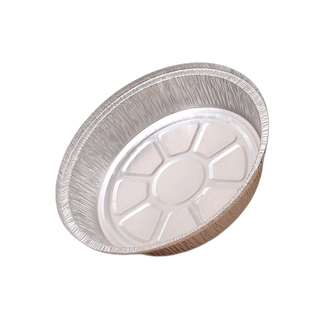 空气炸锅专用锡纸盘盒烧烤箱烘焙锡箔纸碗家用食品级圆形锡纸碗
