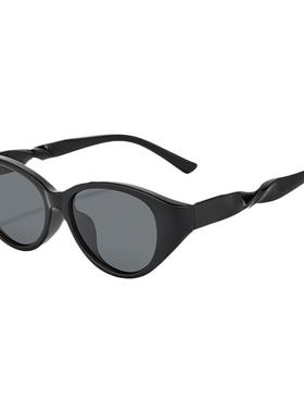 佐川2025夏季新款时髦猫眼墨镜