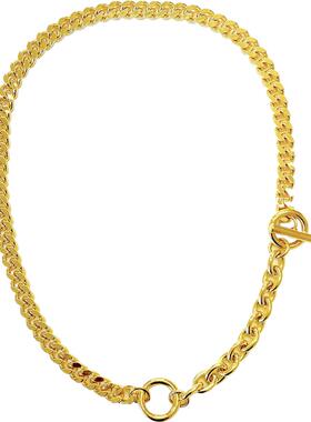 【礼物】NUMBERING 女黄铜镀金可调节项链