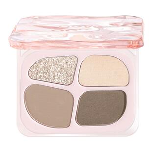 novo绮梦灵动四色妈生感卧蚕盘提亮珠光爆闪阴影立体显色嘭嘭眼影