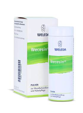 Weleda维蕾皮肤创伤钙粉伤口止痛结痂 湿疹肚脐护理救急