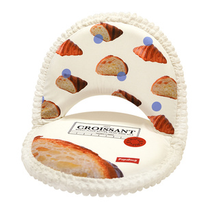 PAPAHUG 榻榻米飘窗沙发靠垫折叠椅休闲背靠椅坐垫地上单人小沙发