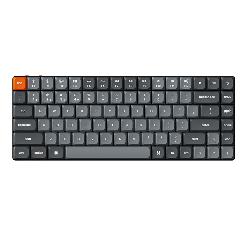 Keychron渴创K3MAX矮轴机械键盘无线蓝牙MAC办公打字轻薄便携键盘