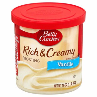 Betty Crocker Vanilla Frosting贝蒂妙厨牌涂抹层香草蛋糕霜烘焙
