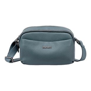 真皮斜挎包女士2025新款三层大容量头层牛皮中年妈妈女款单肩包女