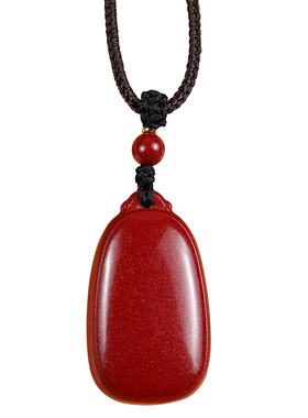 朱砂女士佩戴吊坠无事牌挂件本命年情侣款礼物官方正品