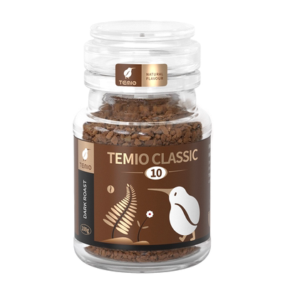 黑咖啡粉无糖0脂美式拿铁速溶冻干提神TEMIO部分临期减燃进口正品