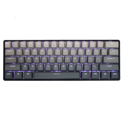 KCPMASTER原创色-微尘PBT侧刻键帽OEM字透简约渐变64机械蓝牙键盘