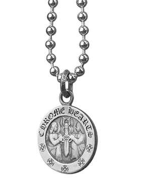 余文乐纯银天使宝剑珠子链