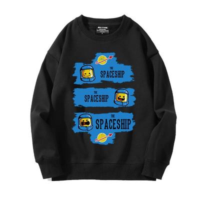 乐高LEGO联名宇航员衣服积木教育辅导可定制联名卫衣男女宽松上衣