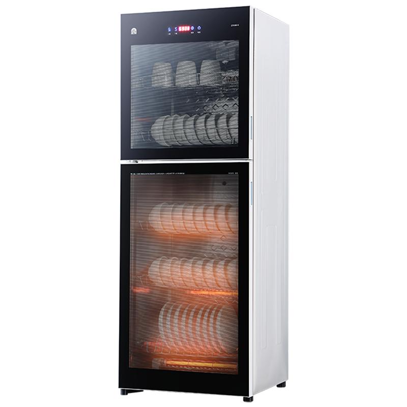 容声280-RQ230消毒柜家用立式双门中大型商用大容量碗筷消毒碗柜