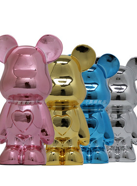 儿童房卡通公仔树脂桌面软装饰品