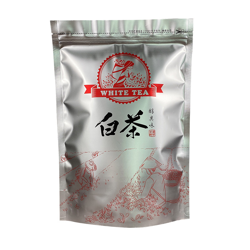 通用白茶加厚铝箔自封袋包装袋
