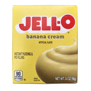 美国杰乐布丁粉自制免煮奶茶甜品点缀JELLO PUDDING PIE FILLING
