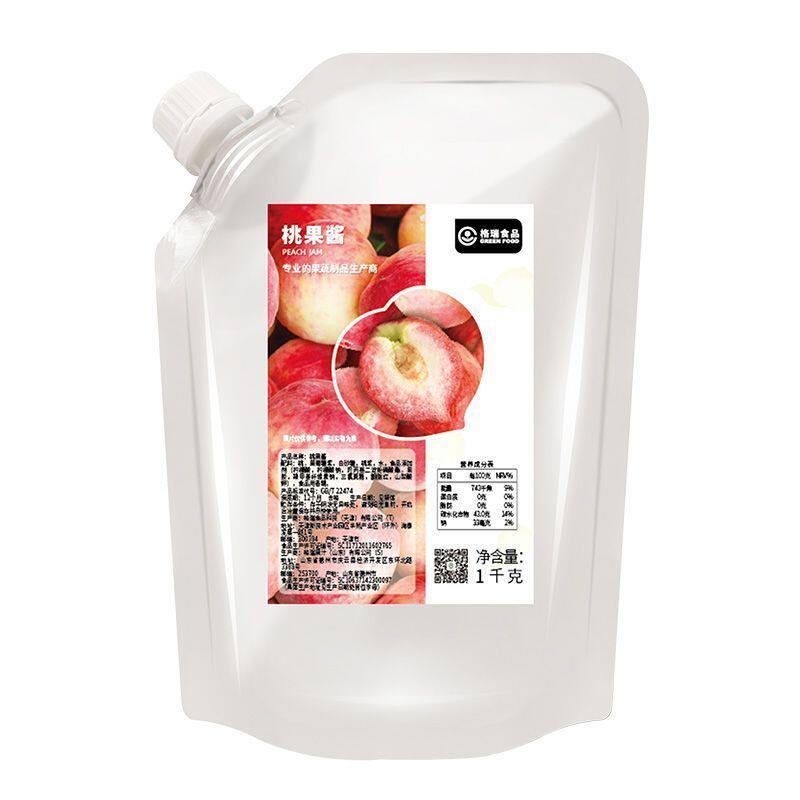 格瑞桃果酱浓缩奶茶冷饮商用1kg