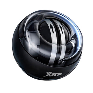 特步腕力球男士手腕锻炼训练器静音变速发光金属款儿童专业握力器