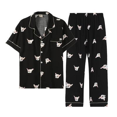 夏季男士棉绸套装宽松舒适