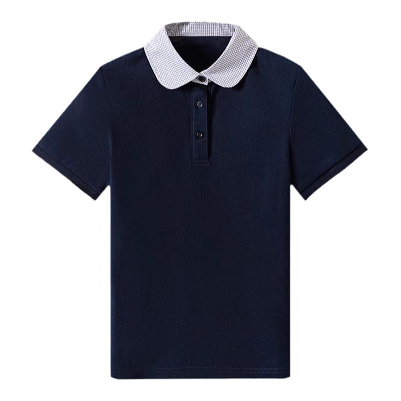 网眼polo衫英伦风小学生校服