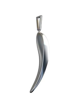 【意象海豚】925银吊坠男女原创设计简约项链cleanfit转运保平安