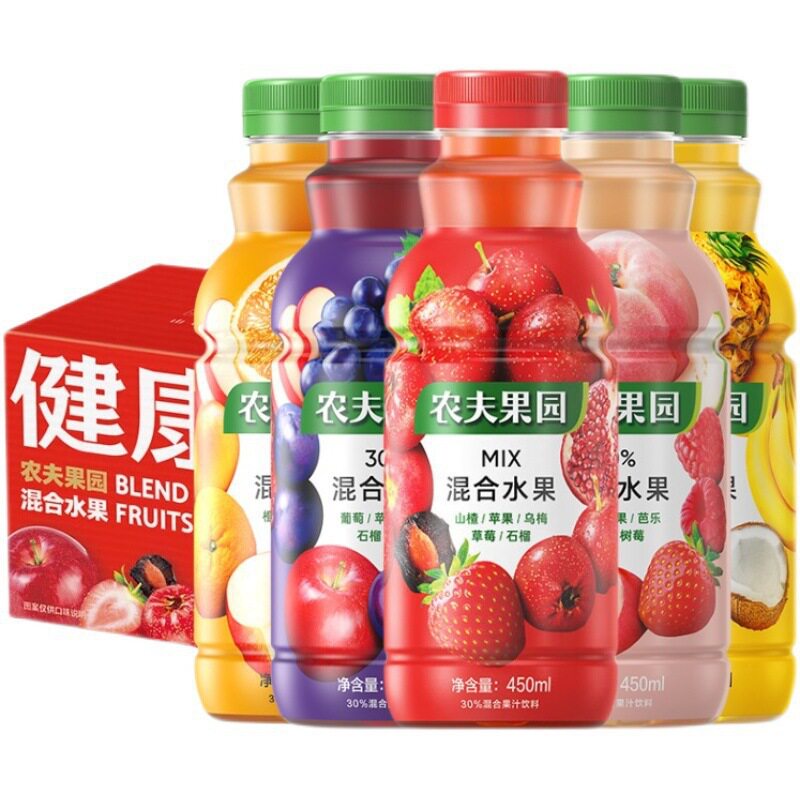 农夫果园30%混合水果汁450ml