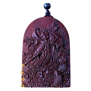 雷击枣木王灵官三清祖师碧霞元君张天师九天玄女吕祖文昌帝君吊坠