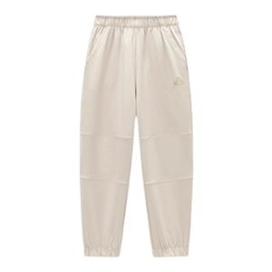 伯希和！儿童户外防风加绒软壳裤