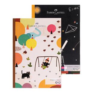 德国辉柏嘉笔记本子A5手帐本小众日系记事本日记软抄书写横线款