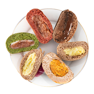 全麦欧包低0无糖精脂肪卡代餐面包旗舰店五谷杂粮欧宝早餐零食品