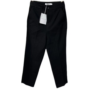 高腰黑色西装裤女恩爱真爱春秋韩版显瘦垂感九分烟管直筒裤休闲裤