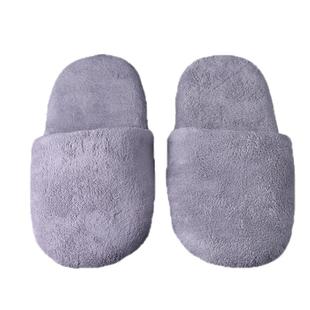 一次性拖鞋加厚软底民宿酒店客房 柔软珊瑚绒面包拖鞋 地板棉拖鞋