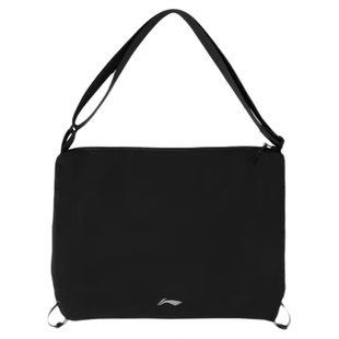 李宁运动斜挎包大容量户外骑行包多功能补给包轻便休闲背包单肩包