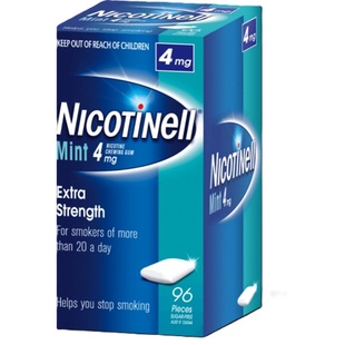 无糖诺华戒烟糖2mg4mg现货进口无糖尼古丁口香糖薄荷味正品原装