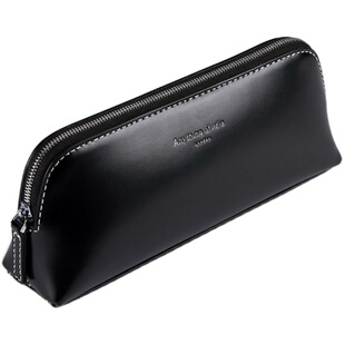 anything studio埃涅瑟笔袋 文具收纳袋 大容量 象牙黑