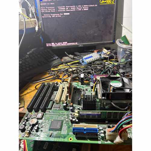 议价广积MB800VR工业主板原装拆机维修