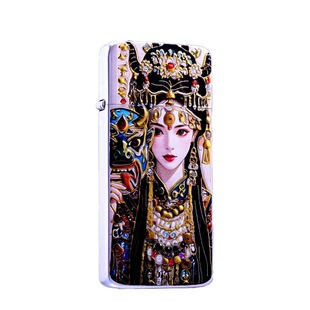 ZORRO新款扎基拉姆超薄打火机3D立体煤油款卡片机送男友新年礼物