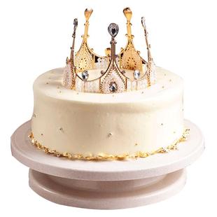 蛋糕底座转盘裱花转台裱花台旋转台做蛋糕的工具套装生日烘焙家用